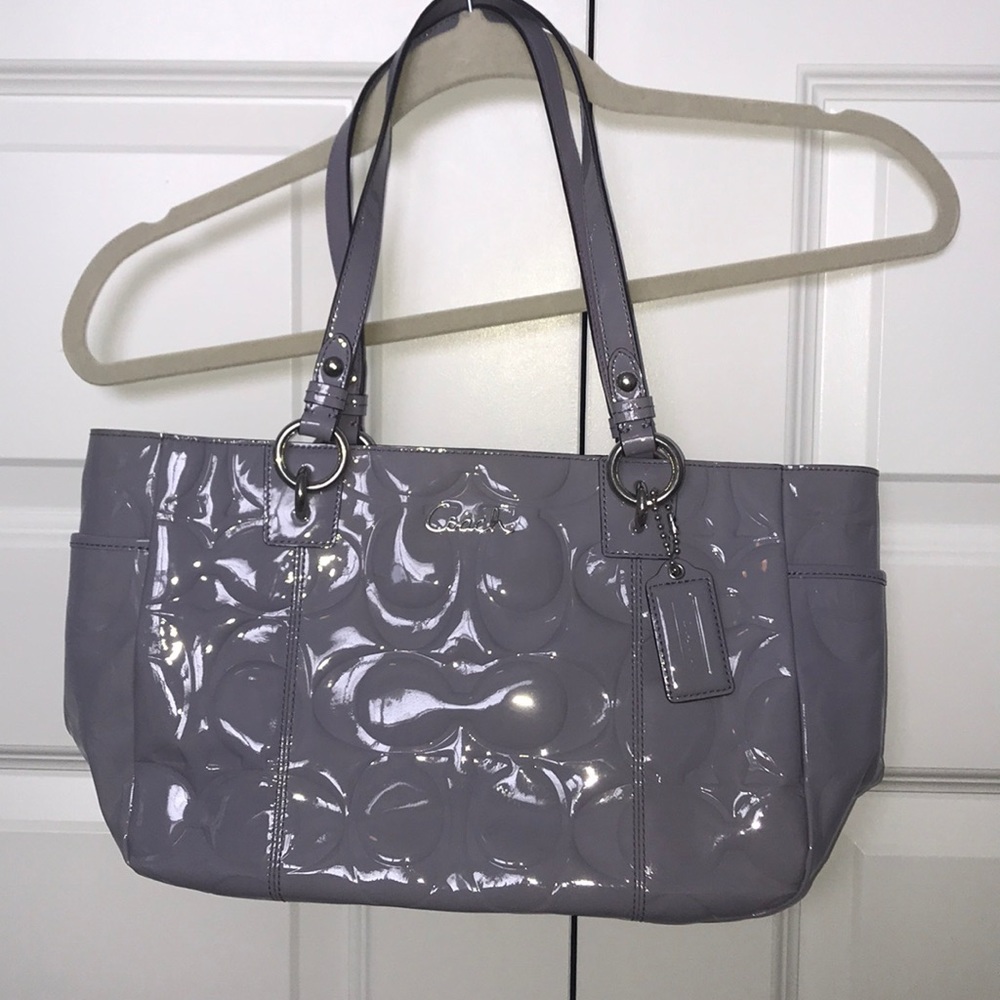 | COACH | Vinyl Purple Coach Purse